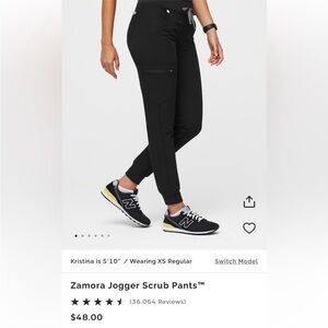 Lightly worn XS tall figs jogger like new condition